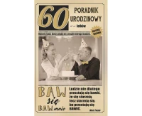 Birthday Card 60th Birthday, Couple, 13x20,5 cm